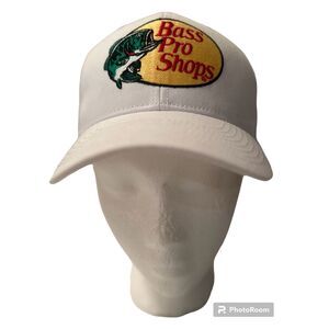 Bass Pro Shops Hat Outdoor Fishing Baseball Trucker Cap Adjustable Strap OSFA